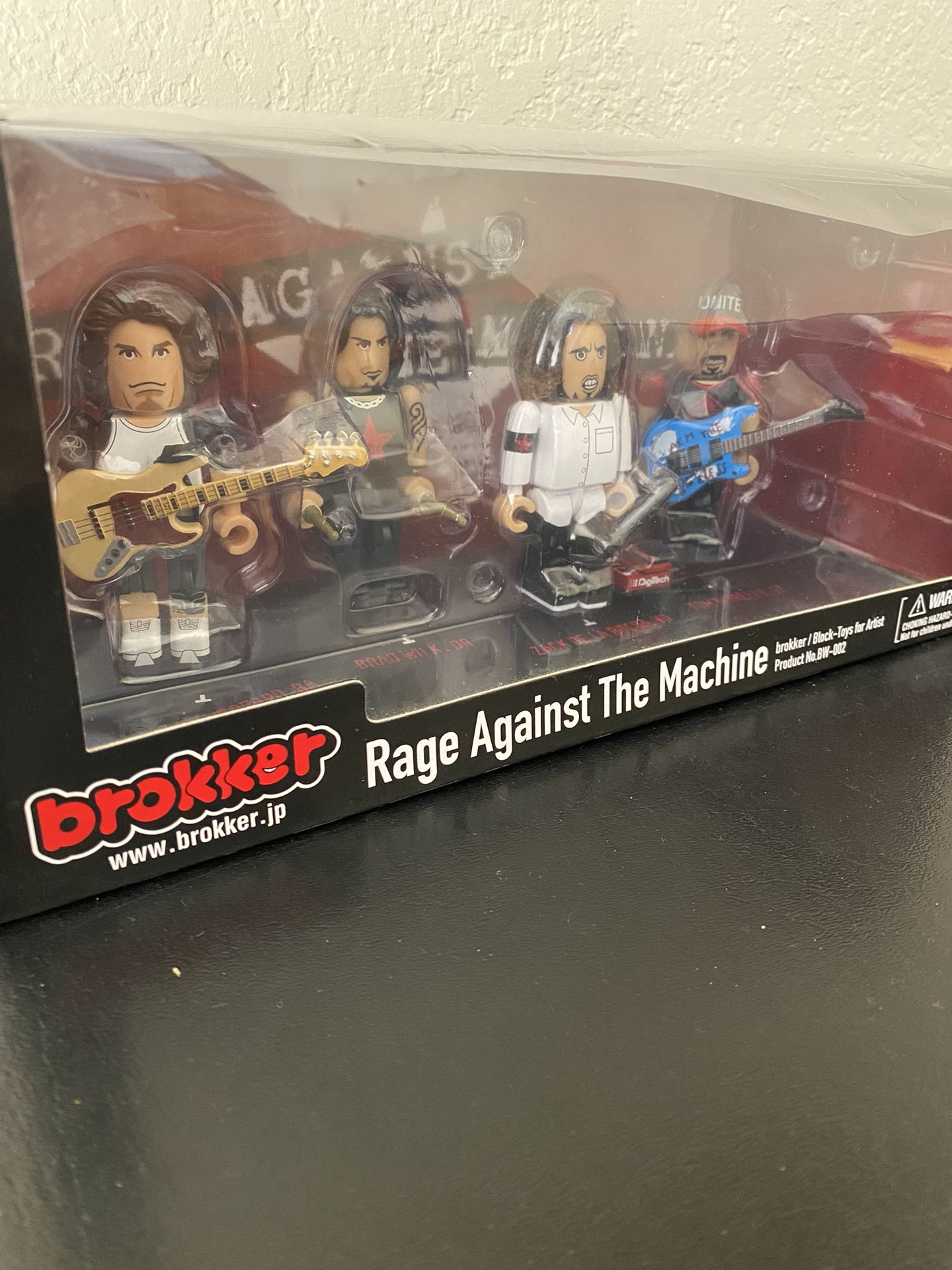 Rage Against The Machine, Brokker Collective figures From Japan