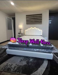 NEW QUEEN BED/PILLOWTOP MATTRESS INCLUDED‼️