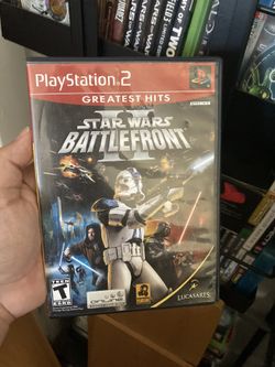 Star Wars Battlefront PlayStation 2 (read The Description)