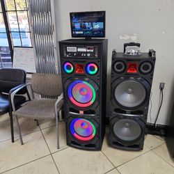 Built-in Tablet Led Bluetooth Speaker With Remote Control 