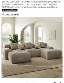 BRAND NEW MODULAR COUCH FOR SALE NEED GONE‼️‼️