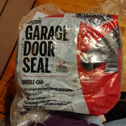 M-D 18-ft x 2-1/2-in x 1-in Black Vinyl Garage Weatherstrip