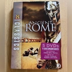 History Classics: Ancient Rome DVD Boxset (Documentary, Copyright 2010)