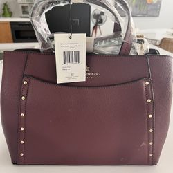 London Fog Marcelle Studded Satchel