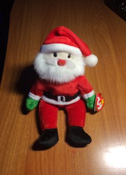 Santa beanie babies 1998