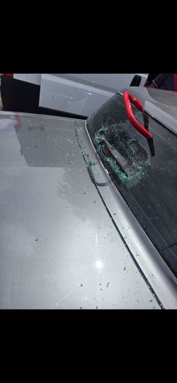 Broken glass?