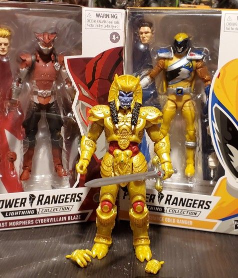 Power Rangers Lightning Collection Lot