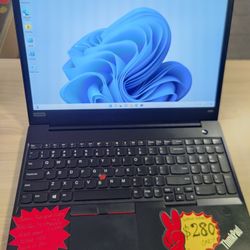 Lenovo Thinkpad E580 15" Intel Core i7-8th Gen, 16gb Ram, 256gb SSD, Windows 11 Pro , Microsoft Office Package, Charger. In Excellent Working & Cosmet
