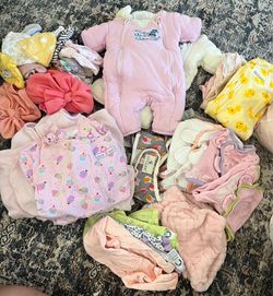 Lot of Newborn to 9mo sleep sacks and swaddle suits