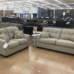 Ardmead Putty Living room set & Sofa and Loveseat & Couch