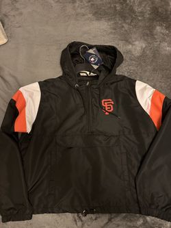 SF Giants 1/2 Zip Windbreaker Jacket