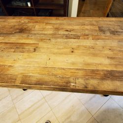Wooden Kitchen Table + chairs