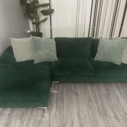 Green sectional Sofa