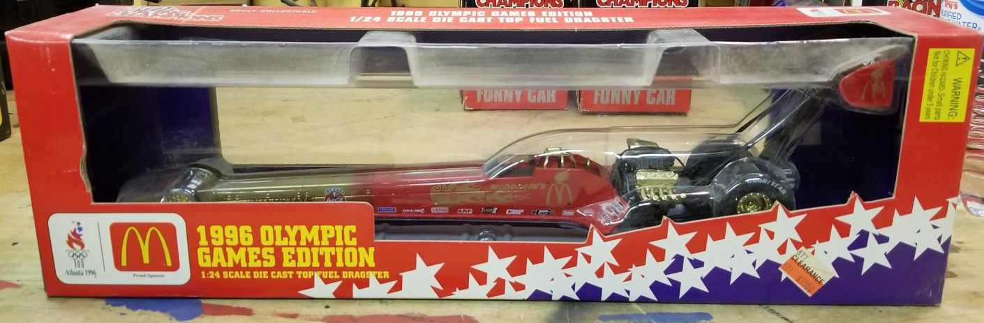 Racing Champions 1996 Olympic Games Edition Top Fuel Dragster