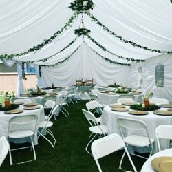 Canopy With Drapping