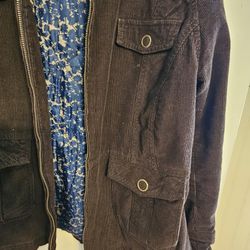 Chamarra cafe bien calientita