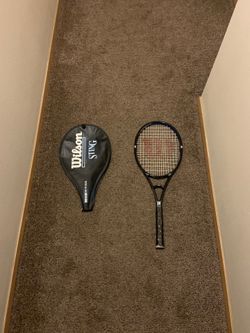 Wilson sting tennis racket