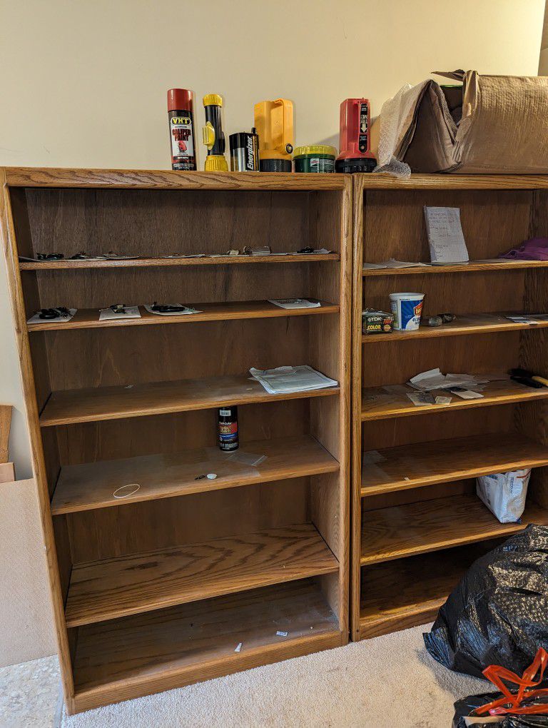 Bookcases $30 Each or $50 For Both 