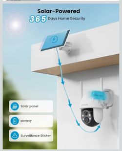 ieGeek Security Cameras Wireless Outdoor, 2K Solar
