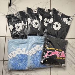 Sp5der & Denim Tears Hoodies