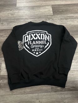 Men’s Dixxon Flannel company crew neck sweater L