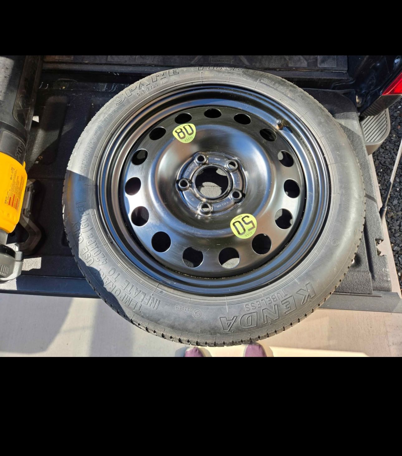 BMW e92 335i 328i M3 spare tire and car cover