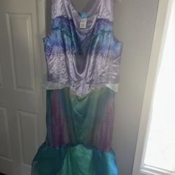 The Little Mermaid Ariel Women’s Sz XL 14-16 Dress