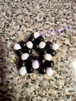 kandi star Keychain
