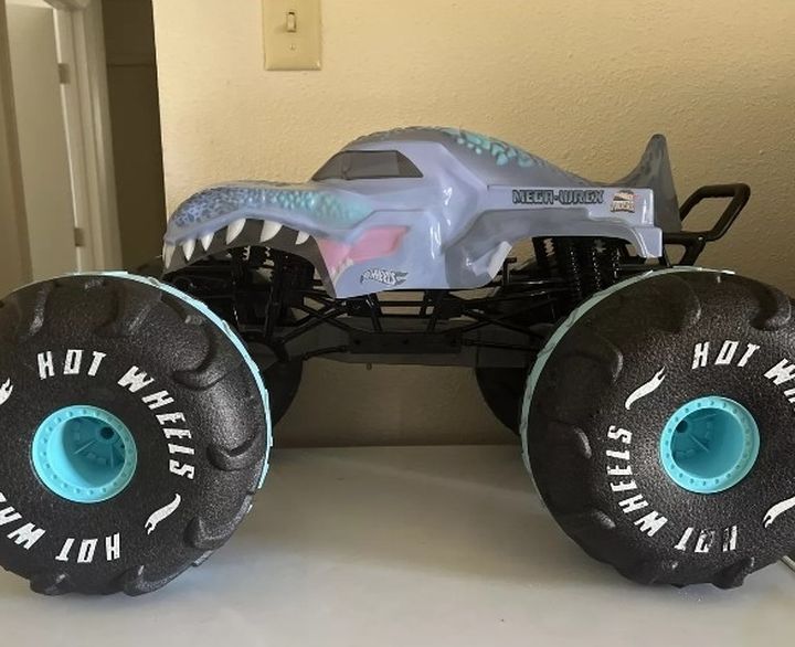 Mattel Hot Wheels Monster Trucks XL Mega-Wrex RC 1:6 Scale 2.4GHz TESTED WORKING