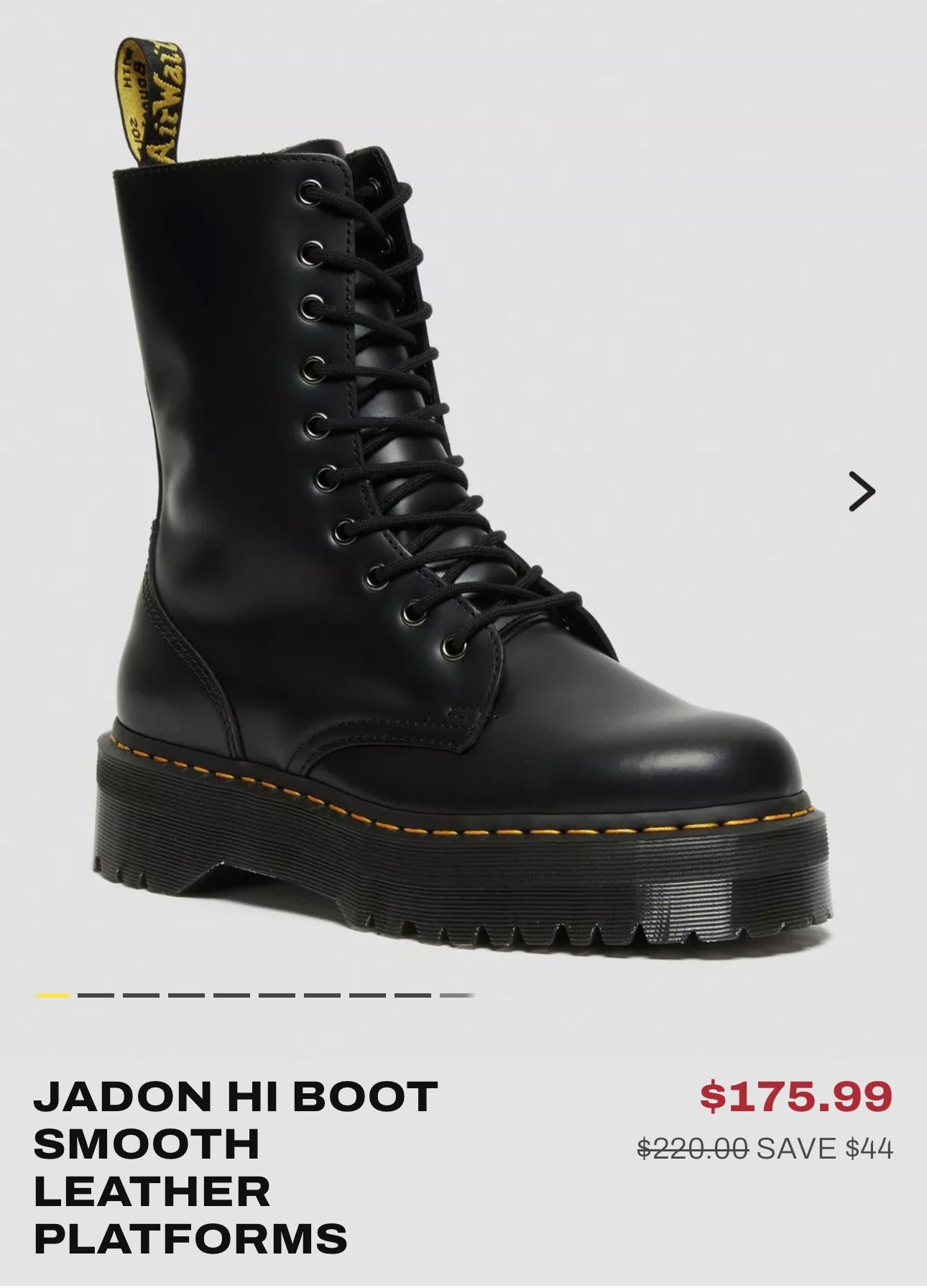 Dr Marten Platform Boots