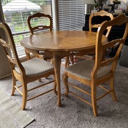 TABLE and 4 CHAIRS