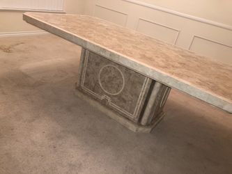 Marble table