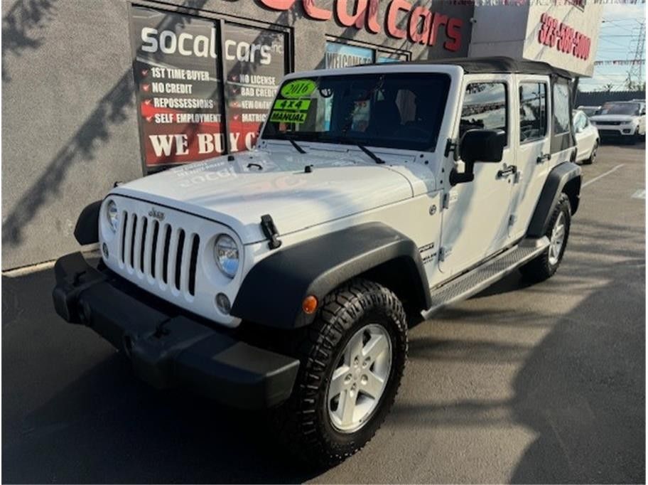 2016 Jeep Wrangler Unlimited Sport S Sport Utility 4DR