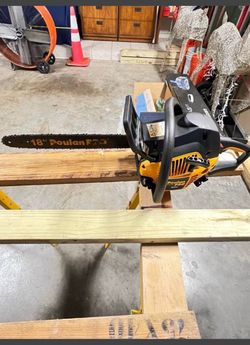 Chain Saw Poulan Pro 18”