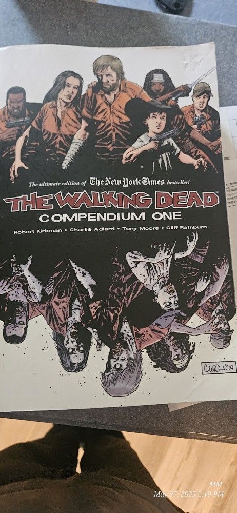 Walking Dead Compendium #1 and #2.