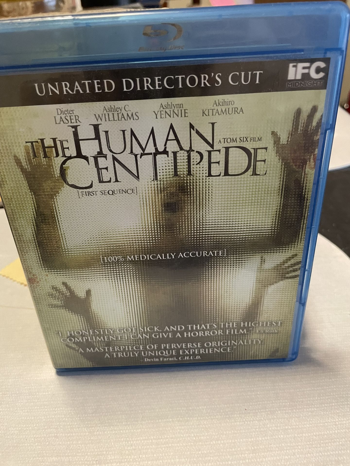 Human Centipede Blu Ray