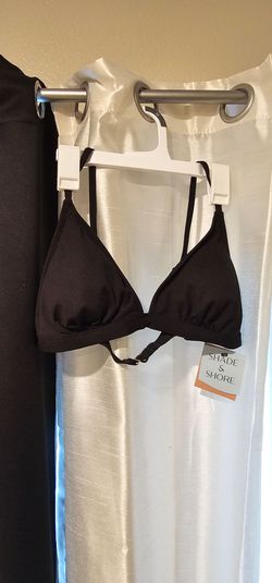 Shade & Shore black bikini top Size M #swimwear #beachwear