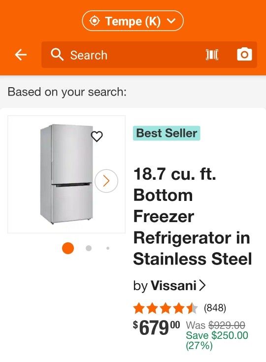 Vassani Refrigerator