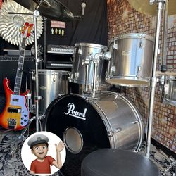 🔥 Monster Pearl Drum Set Complete Drums
