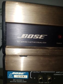 Boss 901 Series V Active Equlizer
