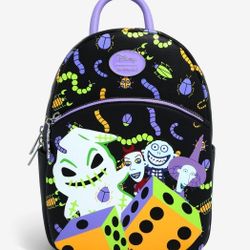 Her Universe The Nightmare Before Christmas Oogie Boogie Dice Mini Backpack