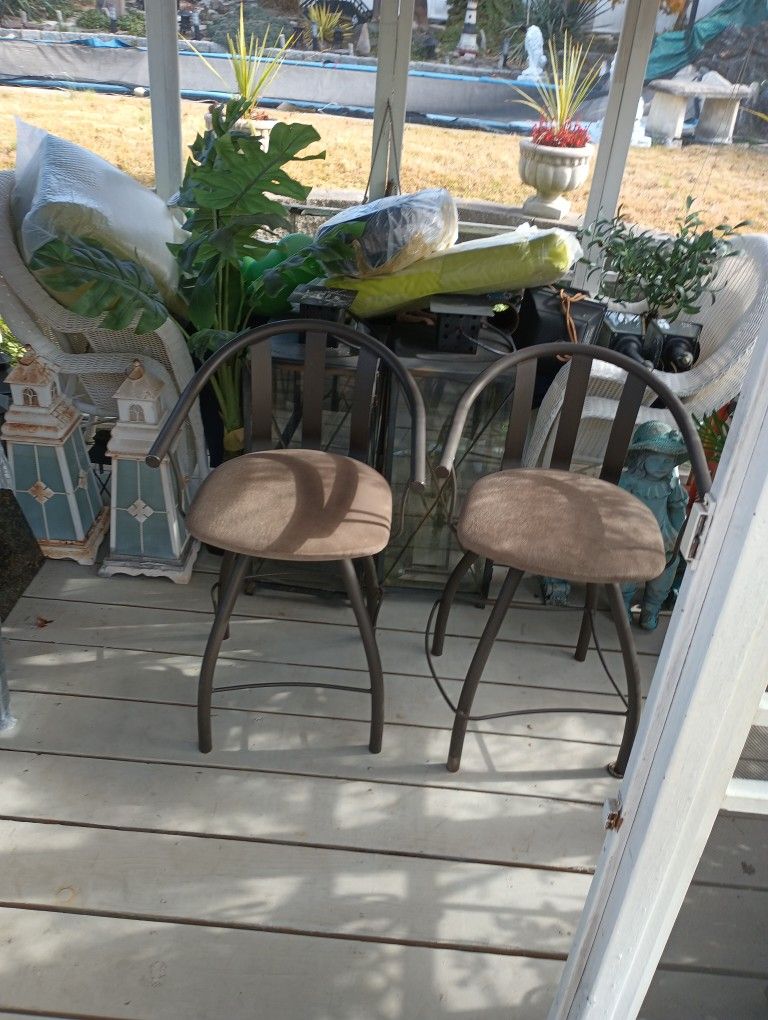 Polish Metal Bar Stools 