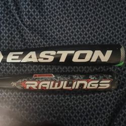Baseball Bats And Bag 