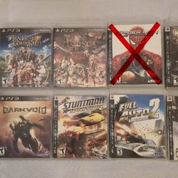 Collection of PS3 Games