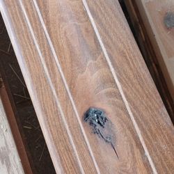 Knotty Alder Baseboard