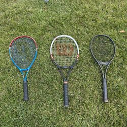 Tennis Rackets And Balls