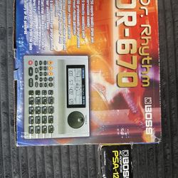 Boss DR-670 Dr. Rhythm Drum Machine