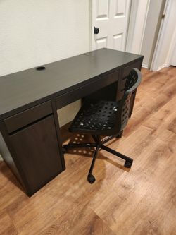 Black Ikea Swivel Chair