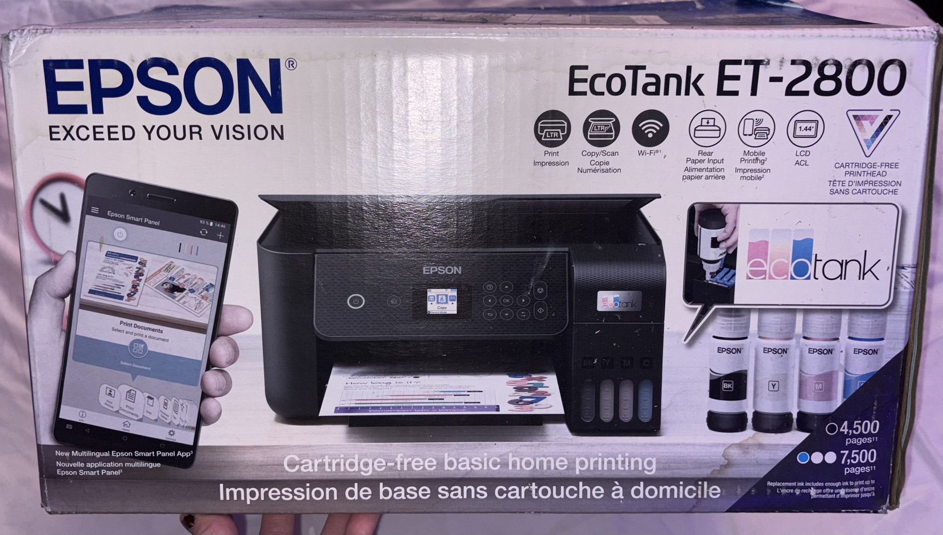 Epson Printer Eco Tank ET-2800 Series