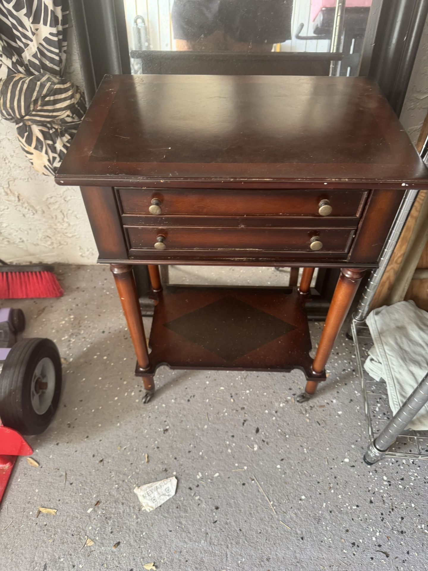 The Bombay Co. One Drawer Cherry Side Table